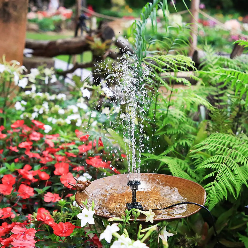 CowLost | product_id-2-5w-solar-water-pump-fountain-with-6-nozzles-and-4ft-pipe-for-garden-pond-bird-bath |3