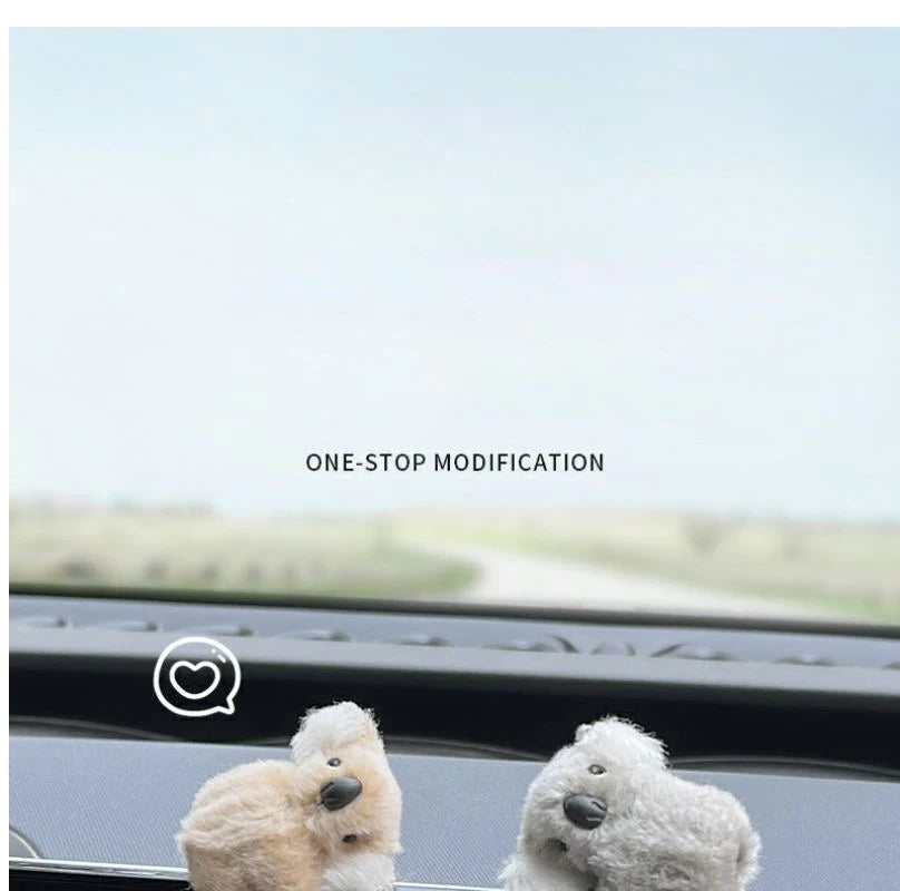 CowLost | product_id-plush-koala-car-interior-decoration-clip-for-rearview-mirror-sun-visor-gift |7