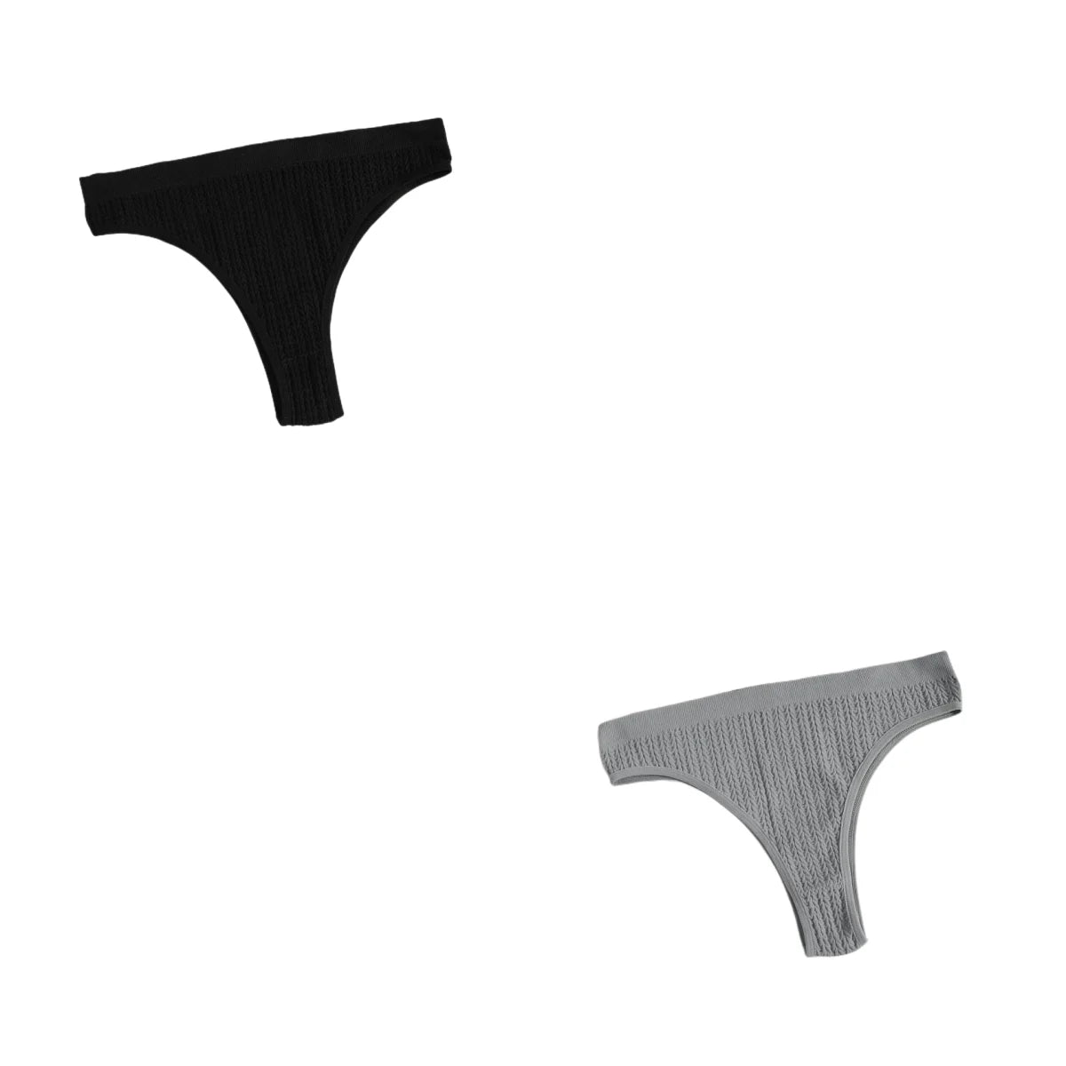 CowLost | product_id-2pcs-womens-seamless-low-rise-solid-briefs-m-xl |23