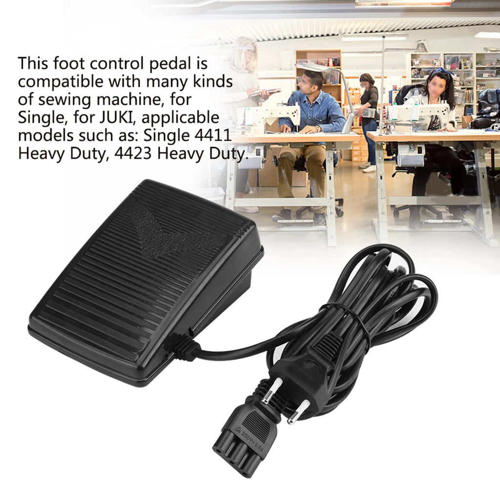 CowLost | foot-control-pedal-for-sawing-home-sewing-machine-parts-foot-control-pedal-with-power-cord-fit-for-janome-2049-fy2301-2300 |4