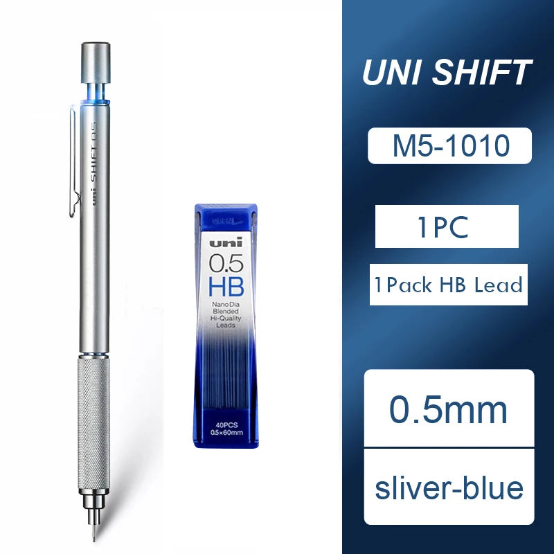 CowLost | product_id-uni-metal-mechanical-pencil-shift-0-3-0-9mm-japanese-stationery-low-center-of-gravity |13
