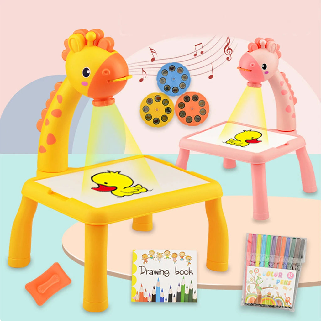 CowLost | product_id-led-projector-drawing-board-toy-for-kids-educational-art-desk-gift |3