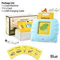 Talking Flashcards Early Education Electronic Montessori Toy for Kids Toddlers Preschool Gift