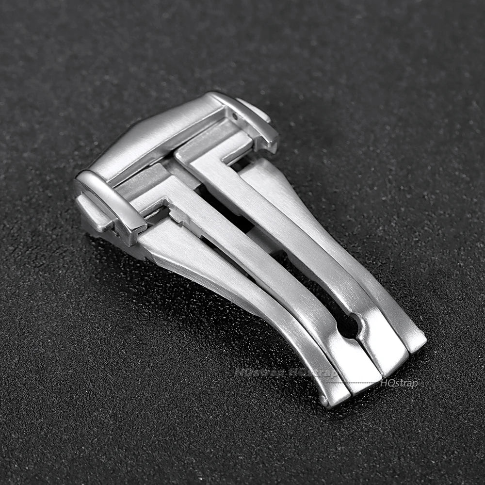 18mm 20mm Stainless Steel Deployment Clasp Buckle for Omega Watch Strap Replacement