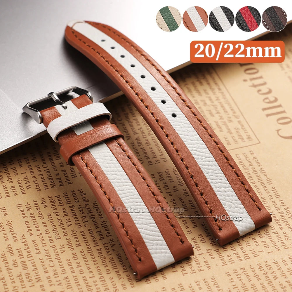 CowLost | product_id-cowhide-leather-quick-release-waterproof-watch-strap-for-huawei-20mm-22mm-unisex-sport-wristband |7