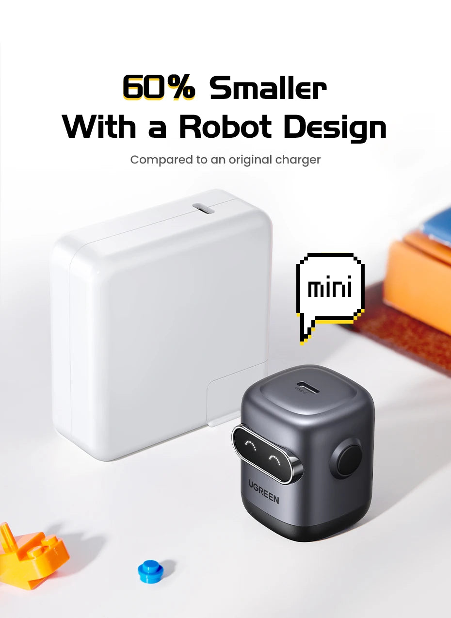 CowLost | ugreen-30w-gan-charger-2nd-gen-robot-qc4-0-3-0-pps-pd3-0-fast-charger |12