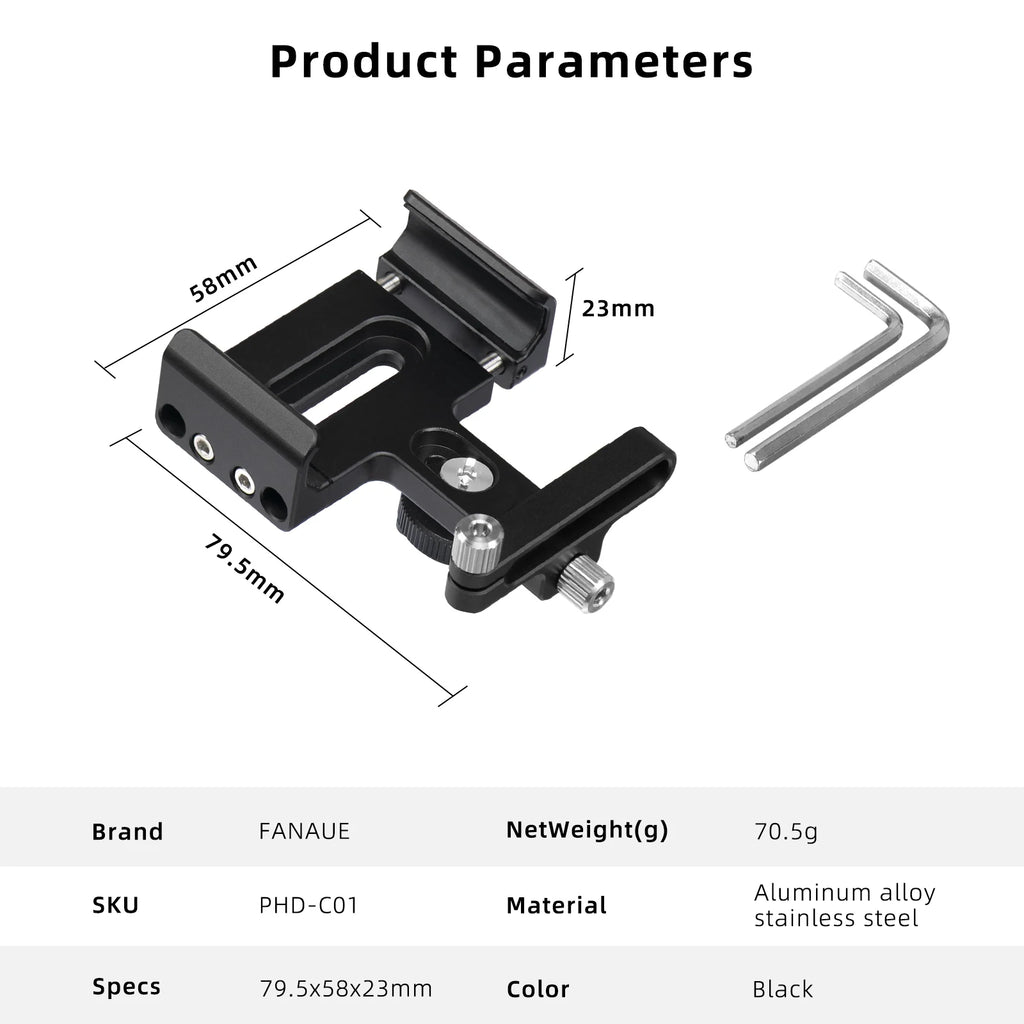 CowLost | product_id-fanaue-adjustable-ssd-holder-clamp-52-70mm-for-sandisk-ssde61-e81-samsung-ssdt7-t9 |12