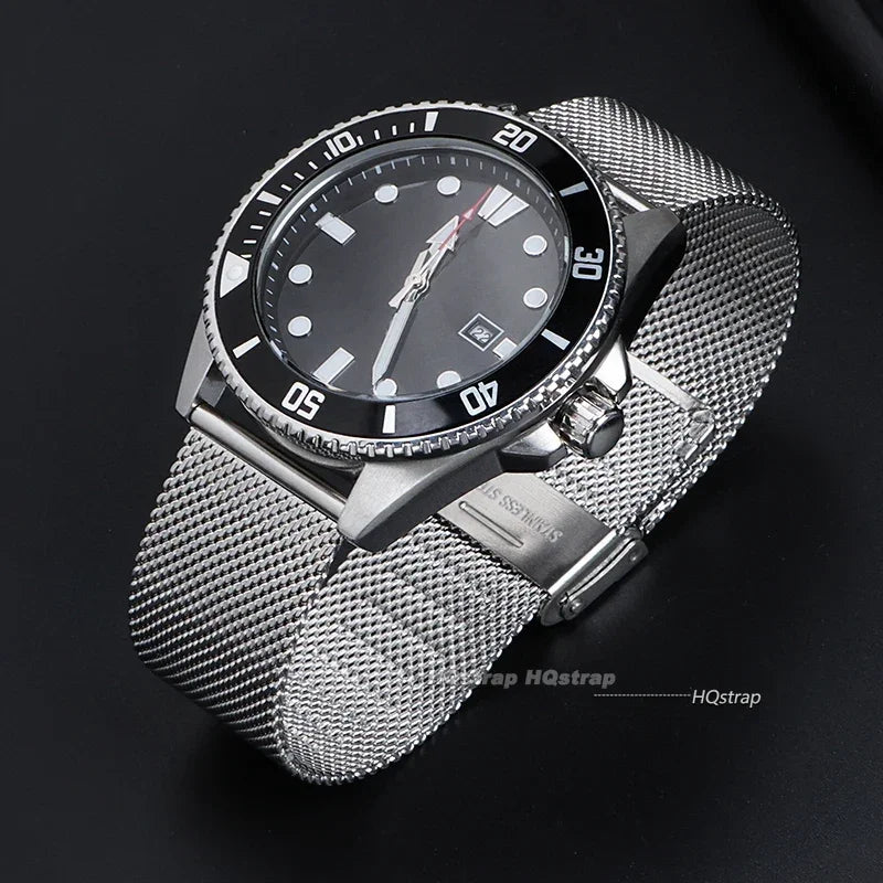 Milanese Mesh Stainless Steel Watchband 0.6mm 8-24mm Universal Strap for DW