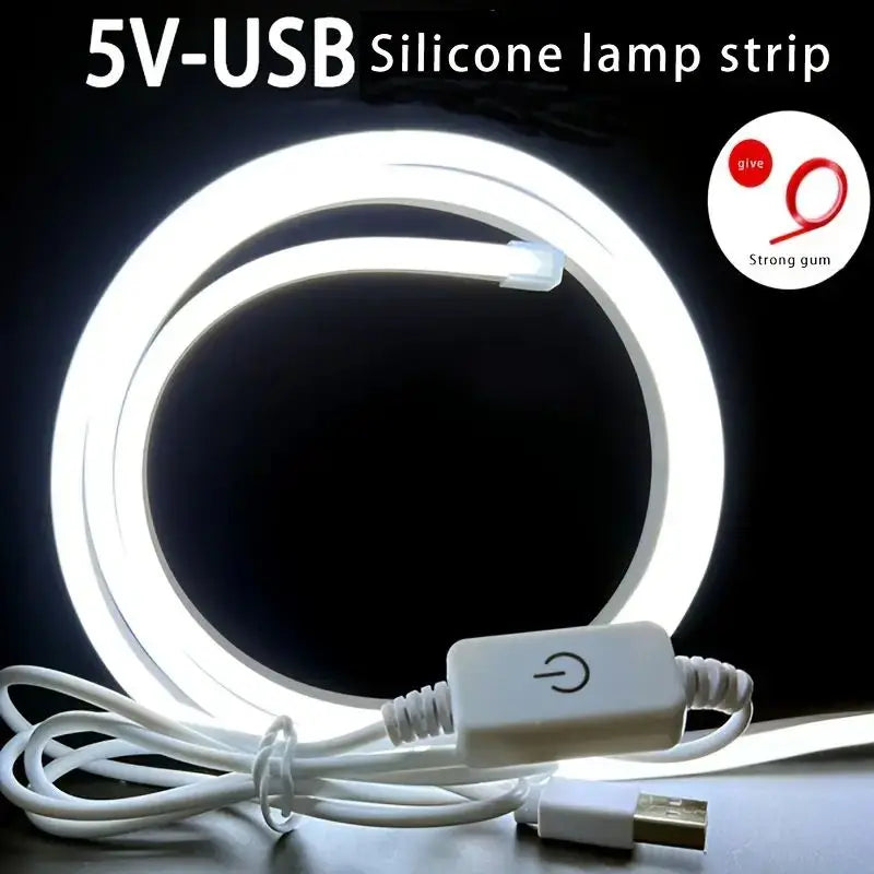 CowLost | light-ropes-strings-product_id-touch-sensor-5v-usb-dimmable-waterproof-led-neon-strip-light-flexible-silicone-backlight |7