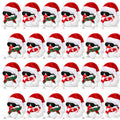 CowLost | product_id-christmas-mini-rubber-duck-set-6-12-24-with-sunglasses-scarf-hats-adhesive-dots-bath-toy |1
