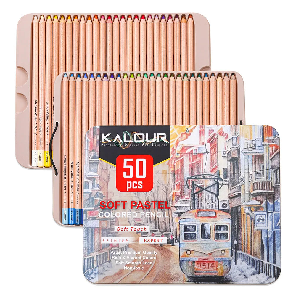 CowLost | soft-pastels-product_id-kalour-50-piece-professional-soft-pastel-colored-pencils-skin-tones-art-supplies |8