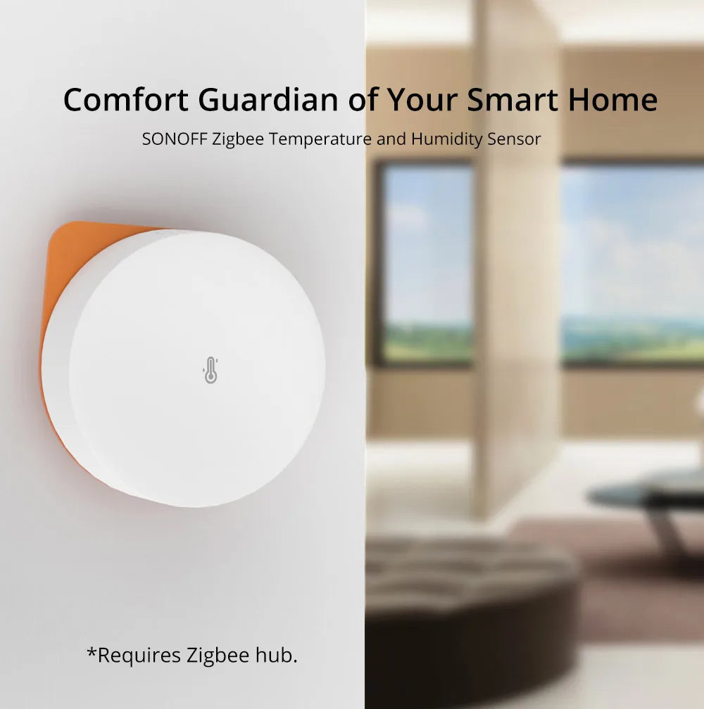 CowLost | sonoff-snzb-02p-zigbee-temperature-and-humidity-sensor-smart-home-module |4
