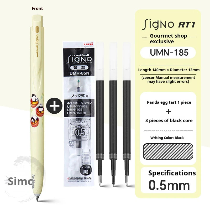 CowLost | product_id-japan-uni-mitsubishi-umn-185-food-museum-collab-0-5mm-gel-pen-ultra-smooth-for-school-collectors-gift |49