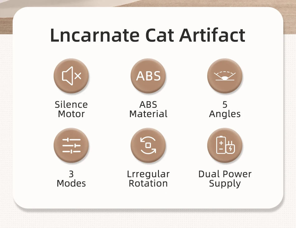 CowLost | uncategorized-rojeco-automatic-intelligent-interactive-led-laser-cat-toy-usb-rechargeable |8