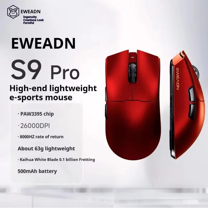 CowLost | eweadn-s9-pro-ultra-lightweight-wireless-gaming-mouse-tri-mode |32
