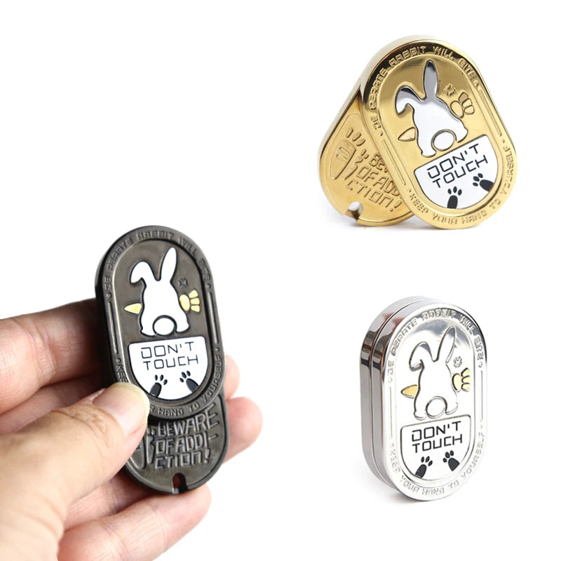 CowLost | product_id-metal-edc-fidget-slider-with-cartoon-rabbit-pattern-portable-stress-relief-toy-for-adhd-anxiety |8