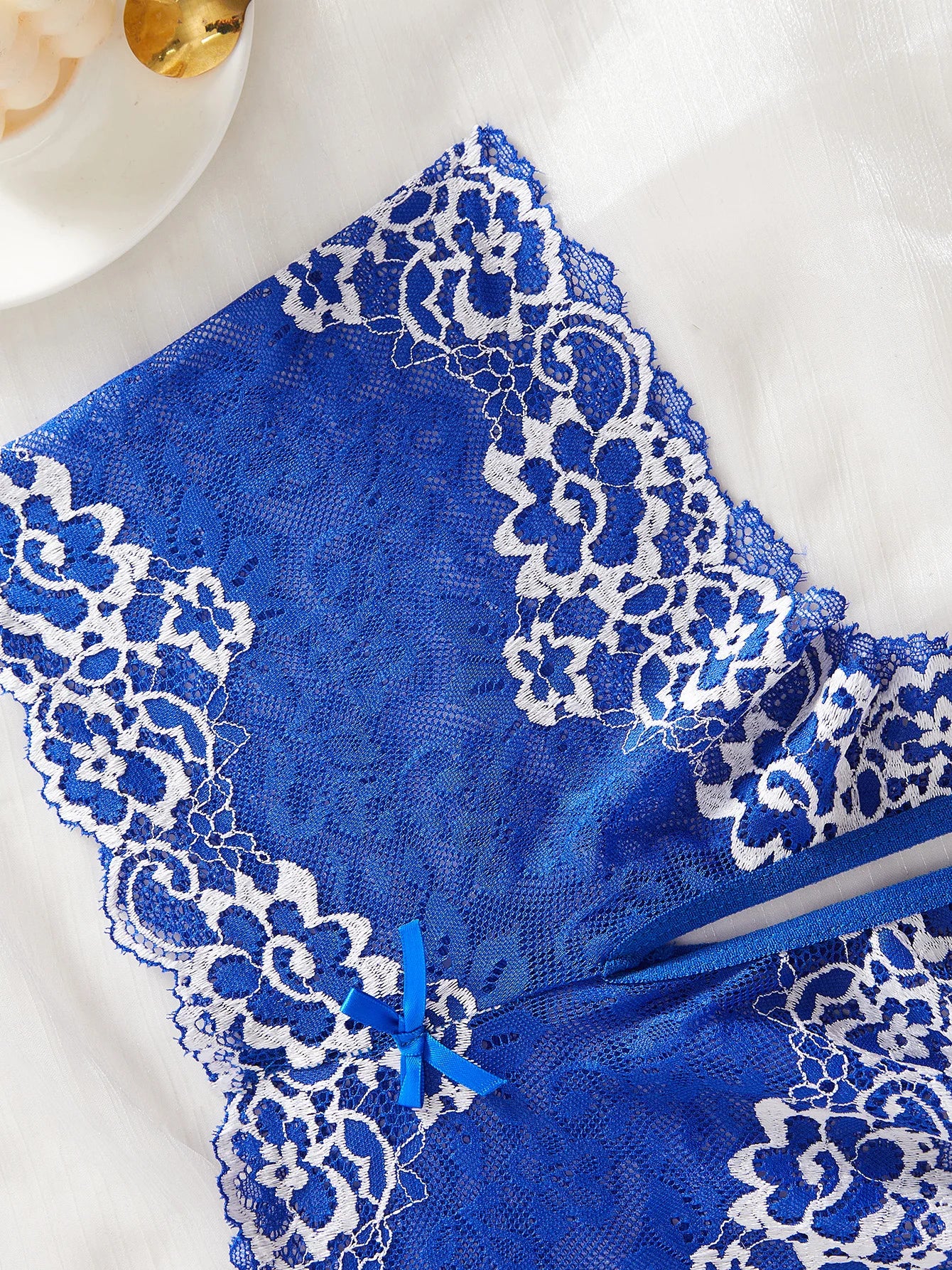 CowLost | lace-hollow-contrast-color-sexy-lingerie-bra-and-panties-sets |19