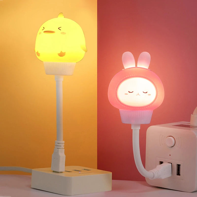 CowLost | product_id-kfvc-usb-led-animal-night-light-bear-chick-kitten-bedside-lamp-for-kids-bedroom |1