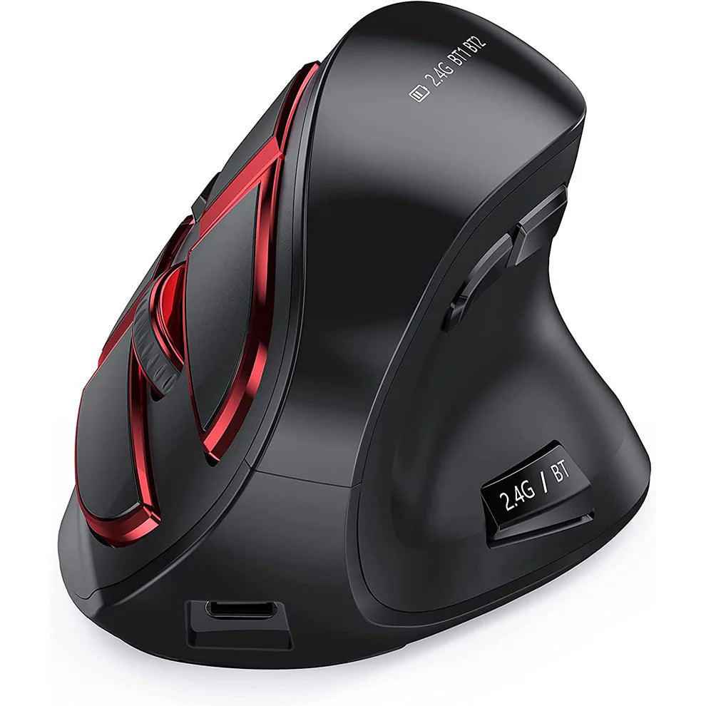 CowLost | product_id-jomaa-2-4g-bluetooth-vertical-wireless-mouse-9-button-rechargeable-for-mac-pc-ipad |12