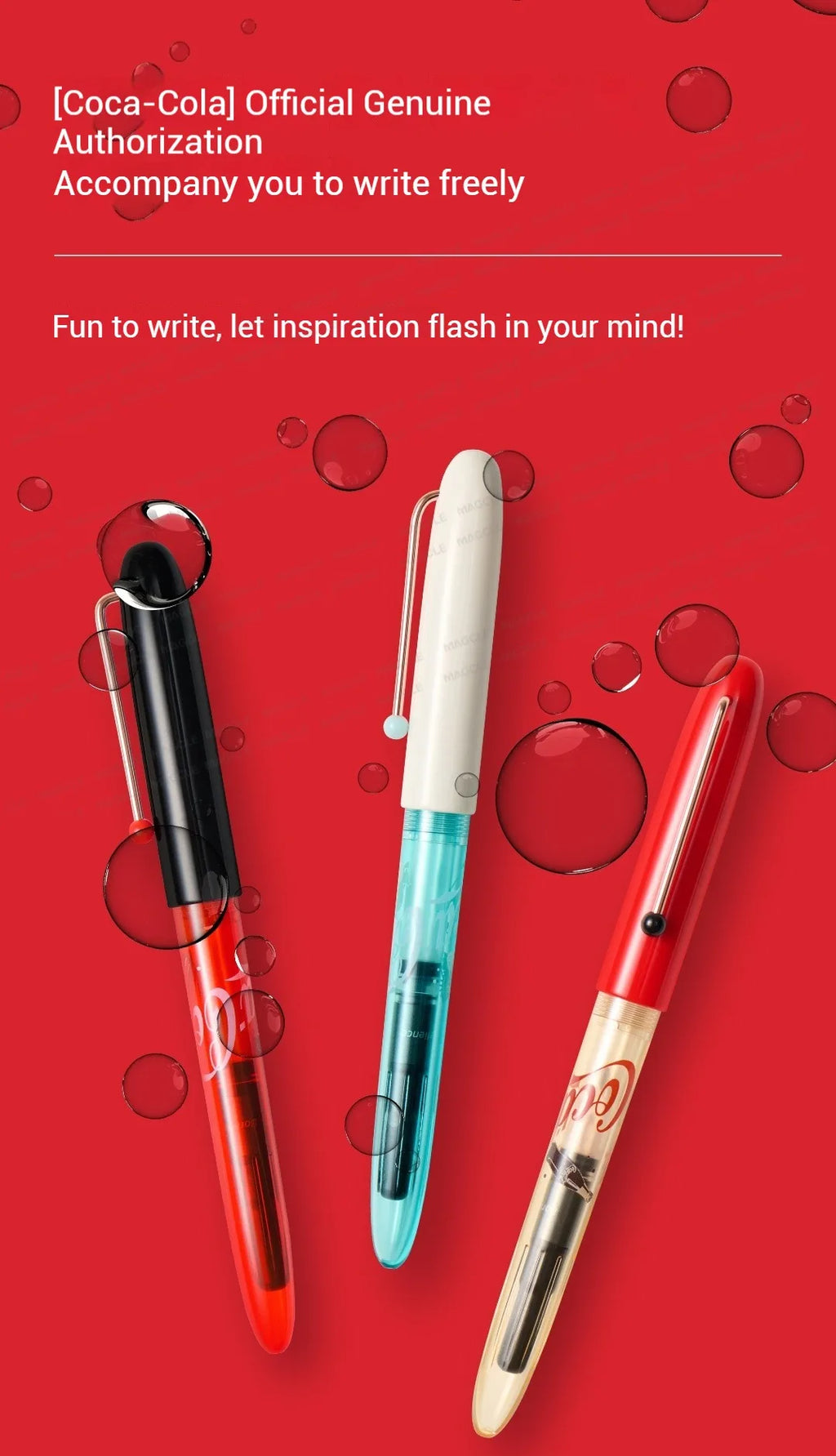 CowLost | product_id-kaco-retro-coca-cola-mellow-fountain-pen-extra-fine-0-38mm-with-built-in-cartridge |20