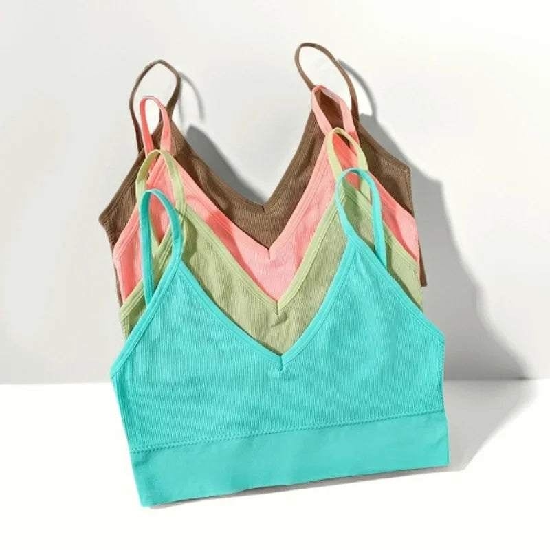 CowLost | product_id-seamless-wire-free-push-up-u-back-sports-bra-for-women-m-xl-solid-colors |2