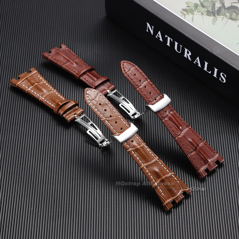 CowLost | watch-bands-product_id-28mm-leather-replacement-watch-strap-for-royal-oak-offshore-15710-15703-26470-waterproof-sport-band-for-ap |4