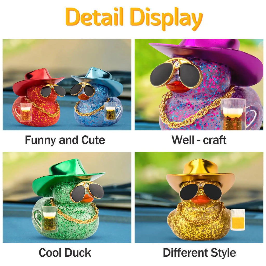 CowLost | product_id-beer-rubber-duck-car-dashboard-decoration-with-laser-cowboy-design |4