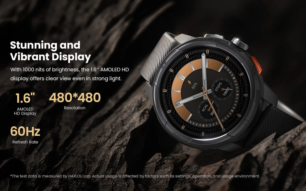 CowLost | haylou-solar-ultra-gps-smartwatch-1-6-amoled-display |10