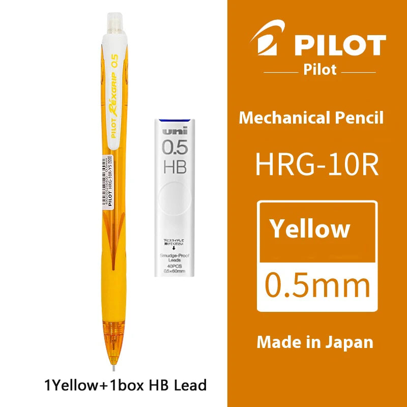 CowLost | product_id-japan-pilot-hrg-10r-mechanical-pencil-0-5mm-colored-rod-unbreakable-non-toxic-with-eraser-for-kids-beginners-writing-drawing |51