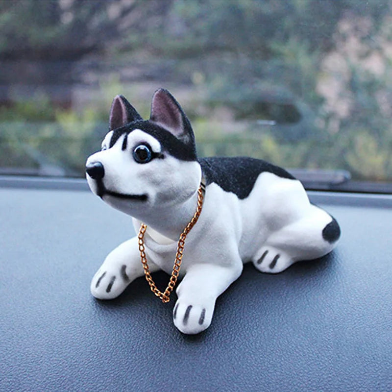 CowLost | car-doll-husky-beagle-st-bernard-shepherd-shake-head-dog-decoration-car-interior-decoration-cute-creative-gift-tabletop-ornament |19