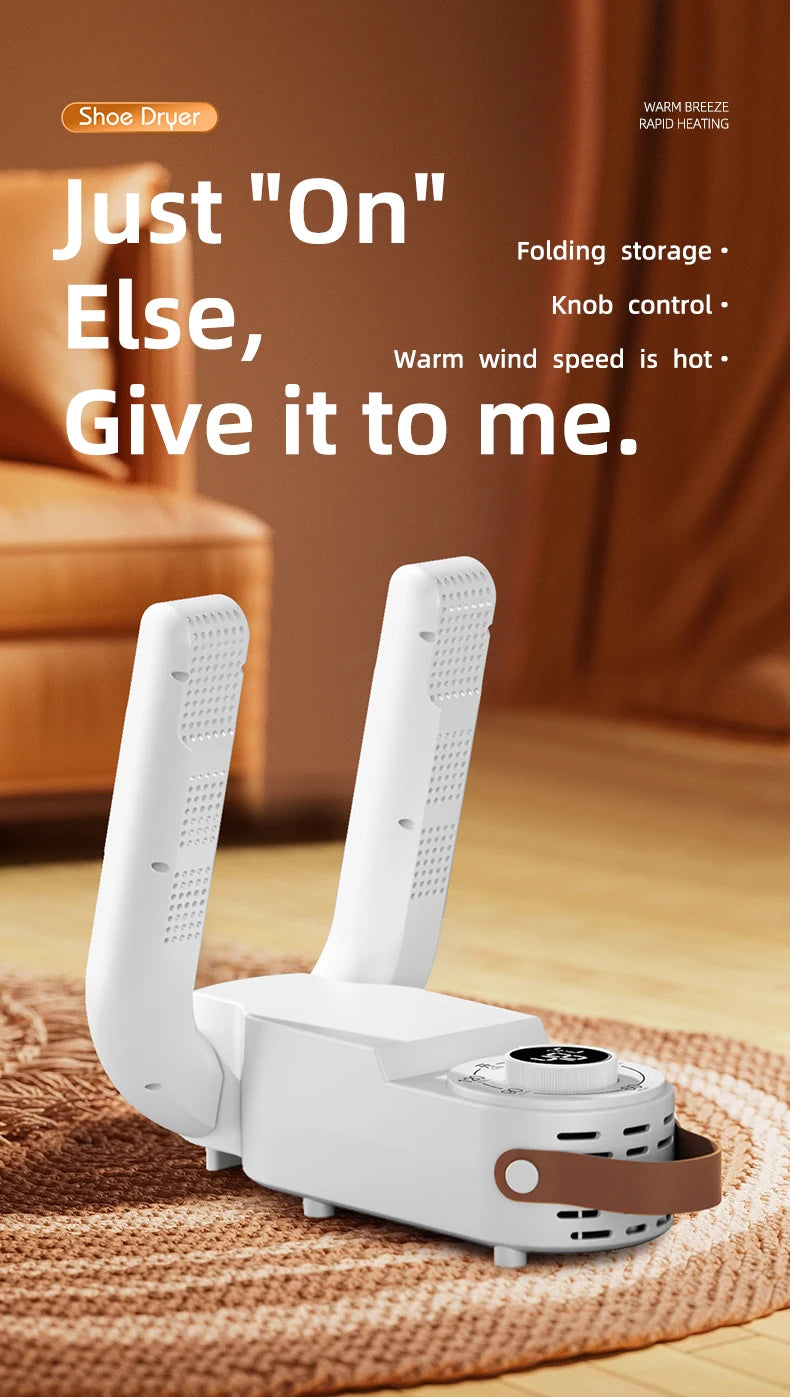 CowLost | product_id-homefish-intelligent-shoe-dryer-with-adjustable-timer-quick-dry-deodorize-sterilize |7