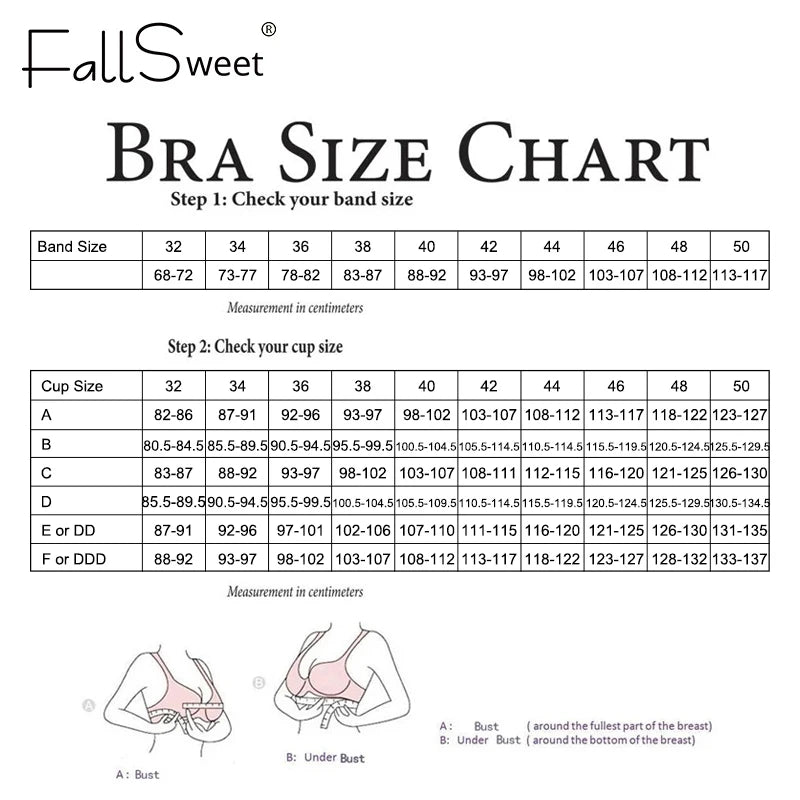 CowLost | fallsweet-plus-size-push-up-bra-for-women-seamless-bras-comfort-underwire-bralette-thin-cup-brassiere-bras-sexy-lingeries-femme |5