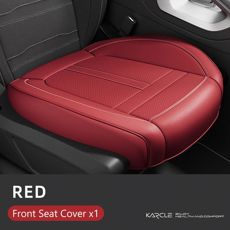 CowLost | pu-leather-car-seat-cushion-four-season-car-cushion-pad-mat |17