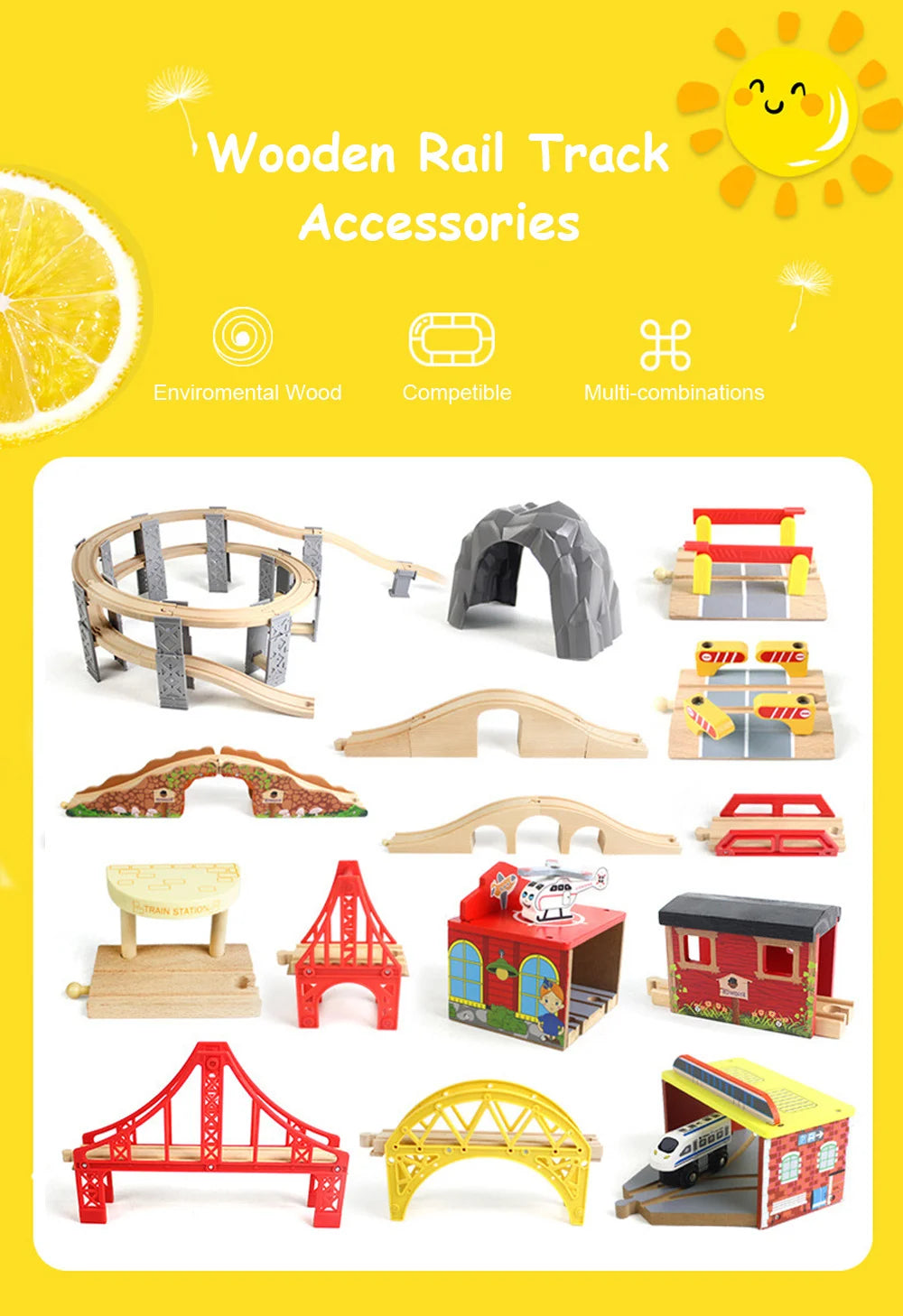 CowLost | fencing-barriers-wooden-train-tracks-accessories-for-kids |7