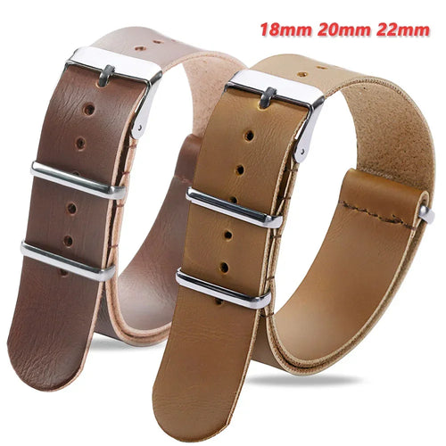 CowLost | 18mm-20mm-22mm-watch-band-for-seiko-watchbands-for-rolex-universal-replacement-strap-galaxy-watch-3-4-5-40-45-pro-pu-bracelet |1