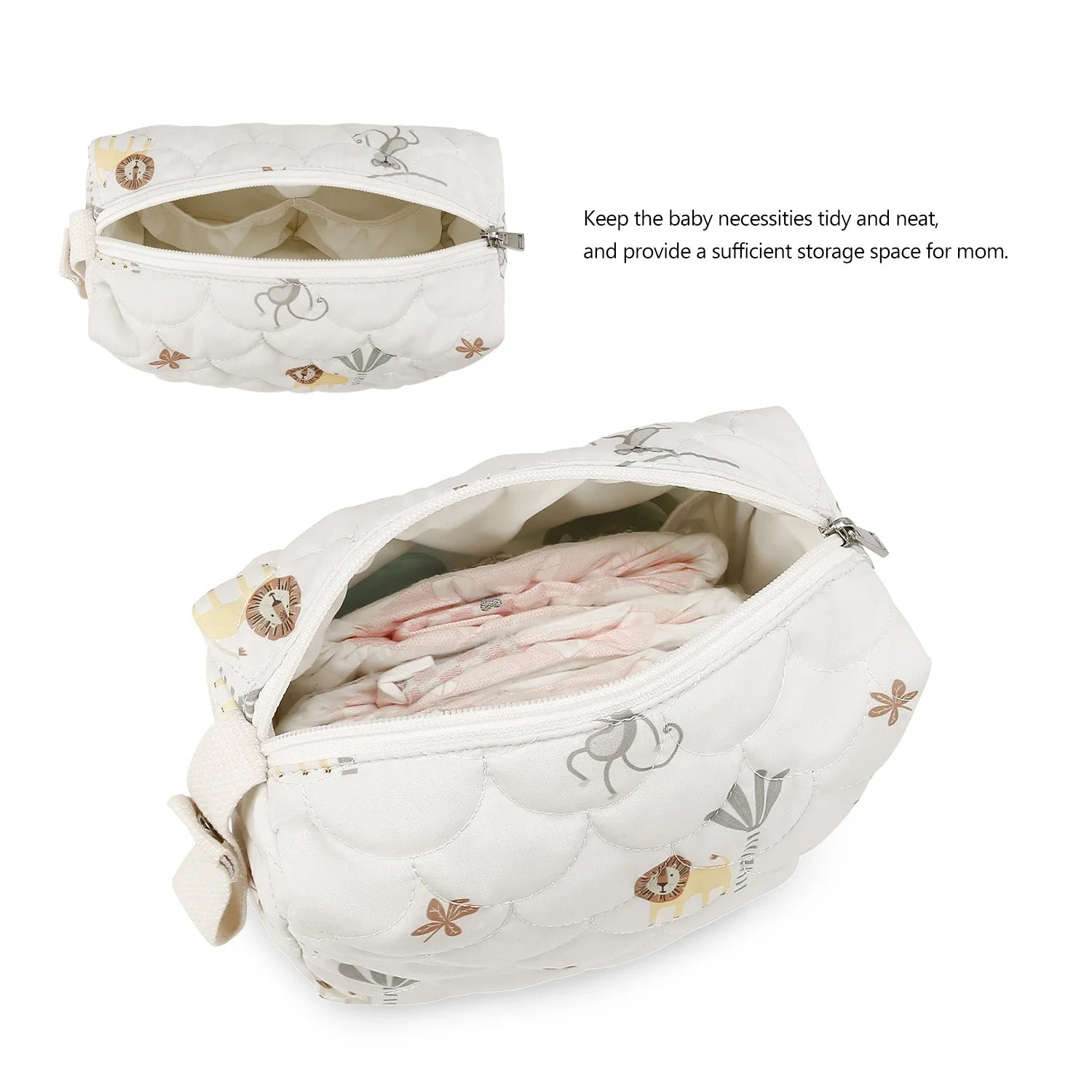 CowLost | baby-diaper-bag-waterproof-nappy-bag-reusable-wet-dry-storage-handbag |5