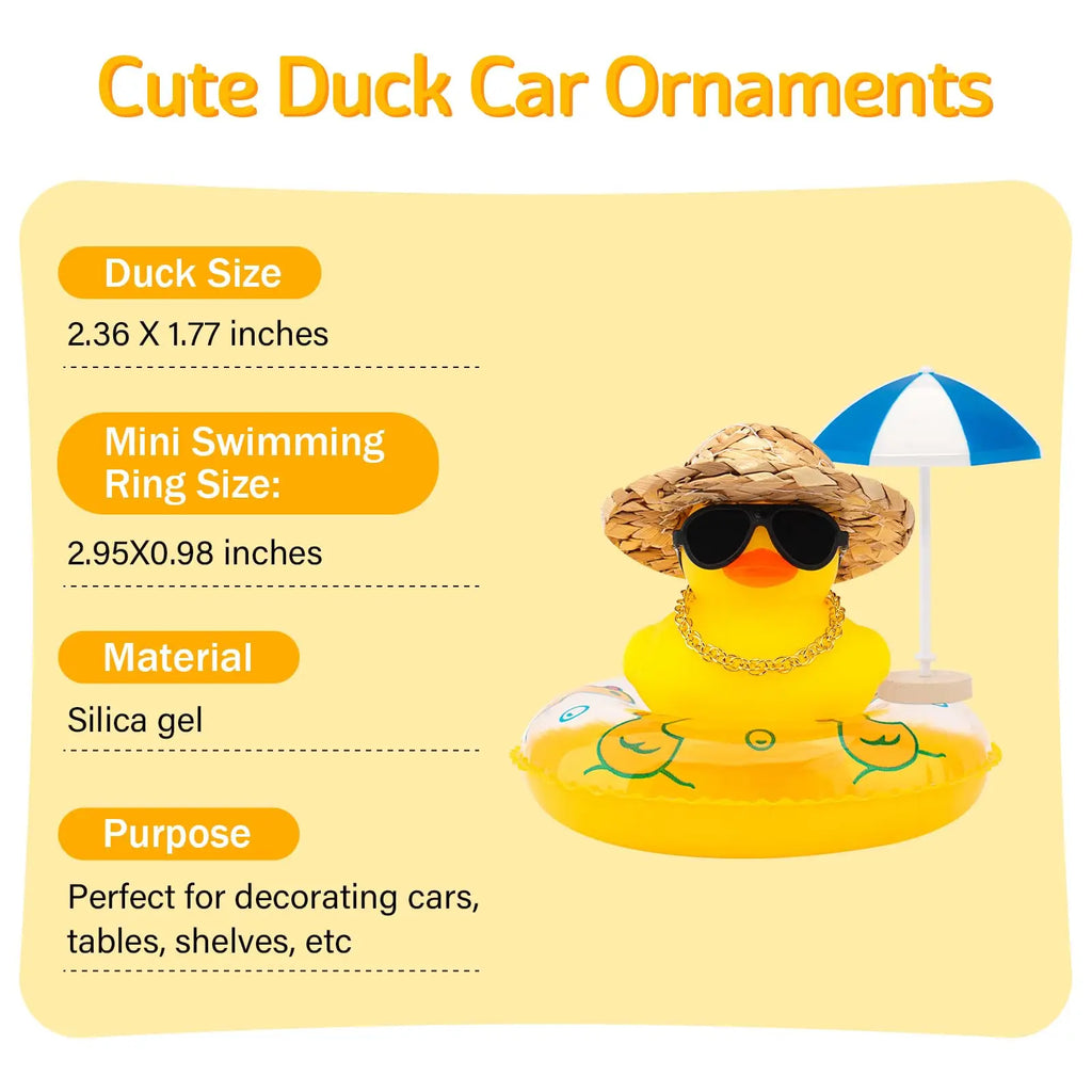 CowLost | product_id-car-rubber-duck-with-straw-hat-dashboard-ornament-accessory |2