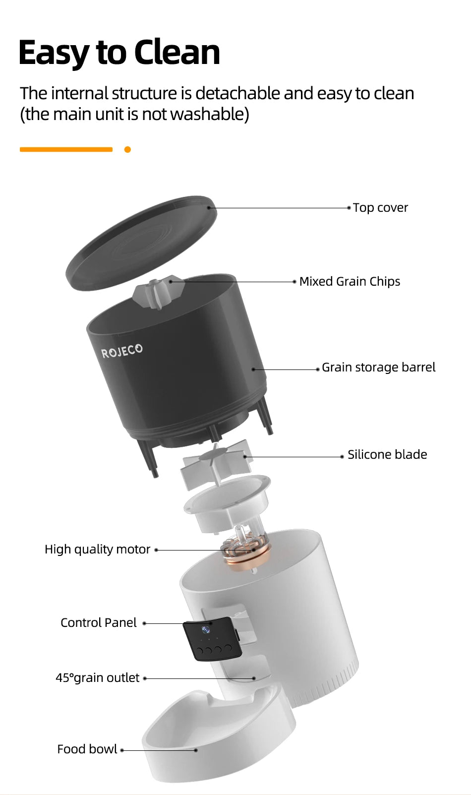 CowLost | 3d-printer-accessories-rojeco-3l-smart-automatic-cat-feeder-with-720p-camera |19