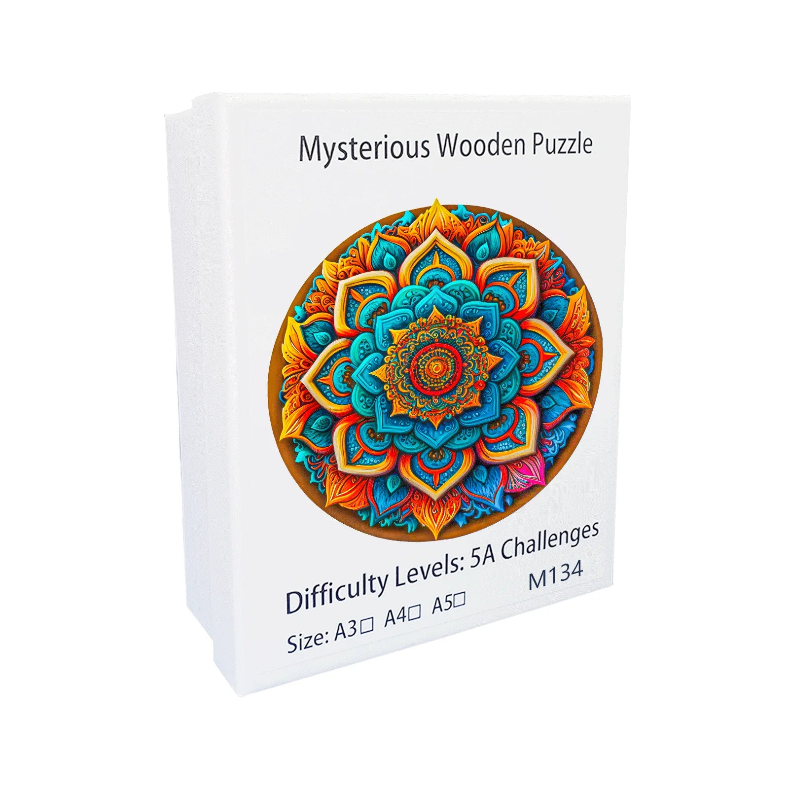 CowLost | unique-flower-pattern-wooden-puzzle-irregular-animal-shapes-puzzle-stress-relief-toys-holiday-birthday-gift-for-boys-and-girl |6