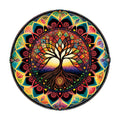 CowLost | circular-tree-pattern-wooden-puzzle-irregular-shape-educational-toy-home-decor-brain-boosting-family-decoration |1