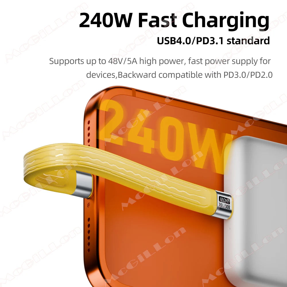 CowLost | product_id-keychain-usb4-gen4-240w-80gbps-usb-c-to-usb-c-fast-charging-data-cable |3