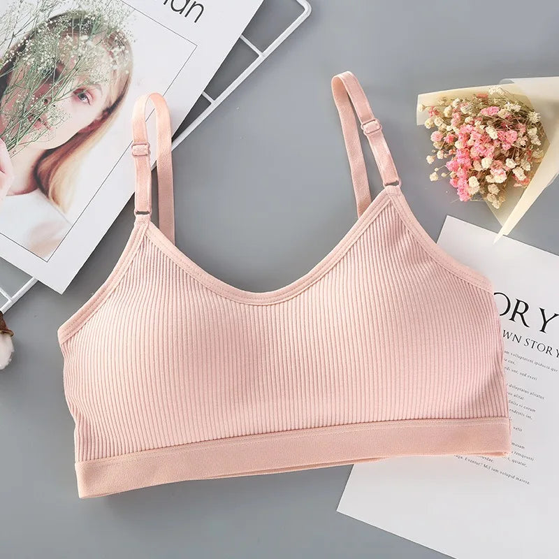 CowLost | product_id-women-s-padded-non-wire-solid-bandeau-tube-top-bra-with-adjustable-straps |15