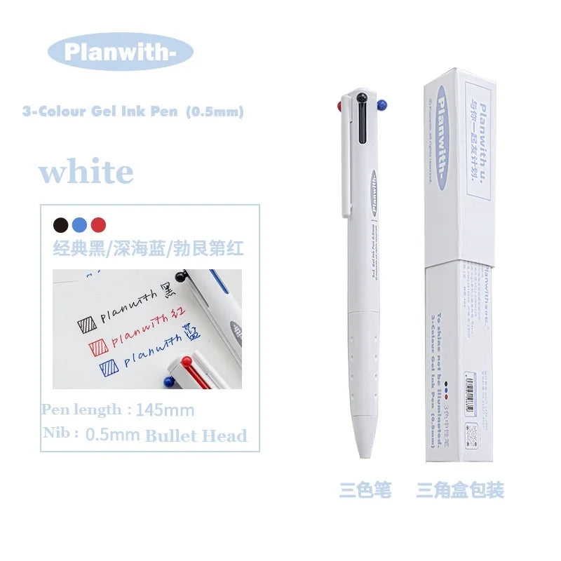 CowLost | product_id-planwith-3-in-1-multi-function-0-5mm-gel-pen-black-blue-red-ink-for-school-office |21