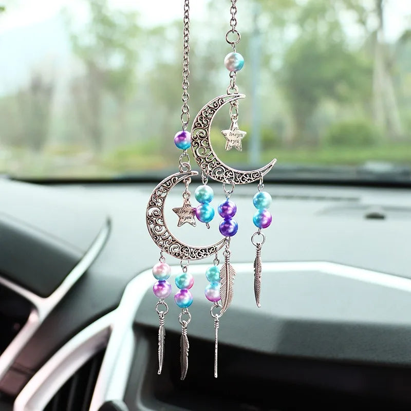 CowLost | product_id-alloy-dream-catcher-butterfly-car-rearview-mirror-pendant-auto-decoration-gift |8