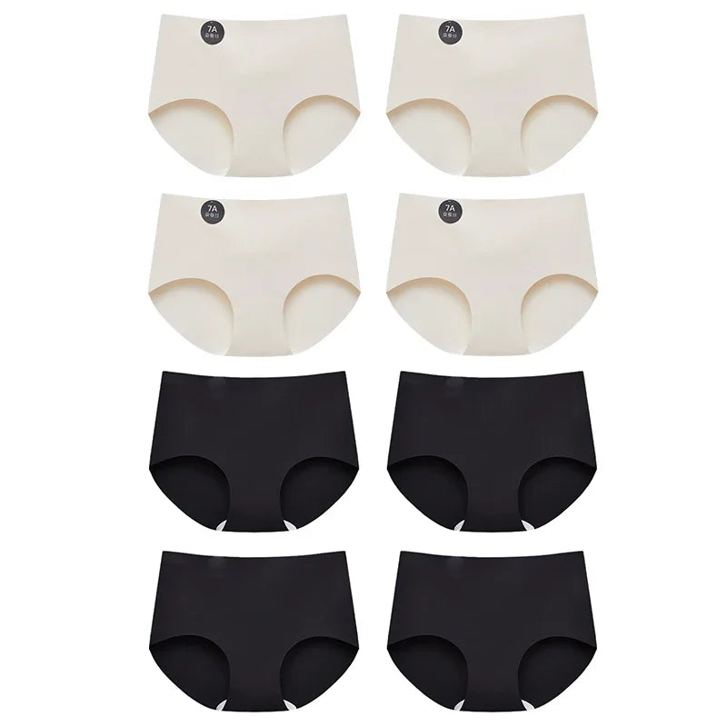 CowLost | product_id-fallsweet-8pcs-seamless-ultra-thin-high-elastic-mulberry-silk-panties-for-women-m-2xl |7