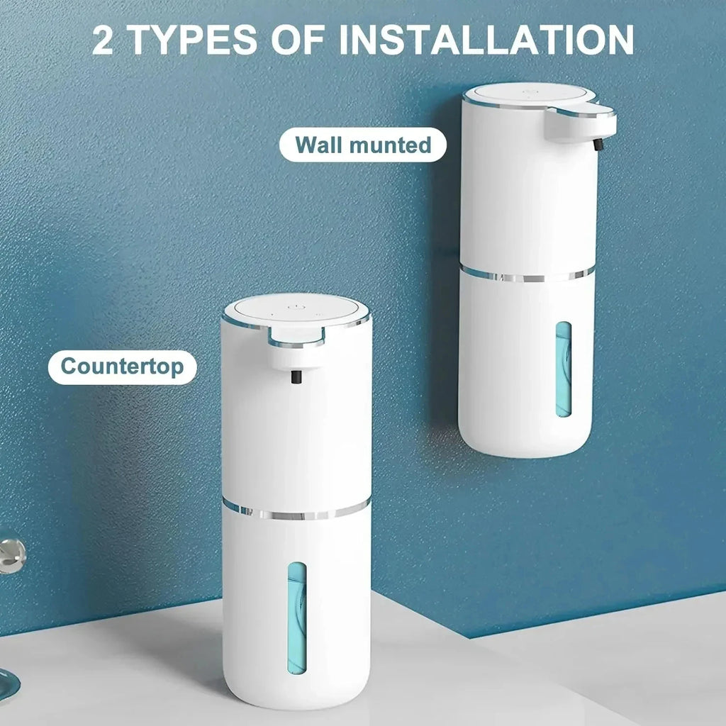 CowLost | product_id-homefish-380ml-touchless-usb-rechargeable-automatic-foaming-soap-dispenser-with-4-foam-levels |4
