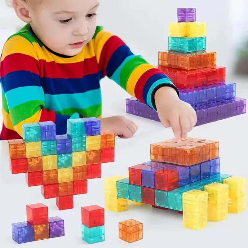 CowLost | product_id-transparent-magnetic-building-blocks-set-sensory-construction-toy-for-kids-christmas-gift |3