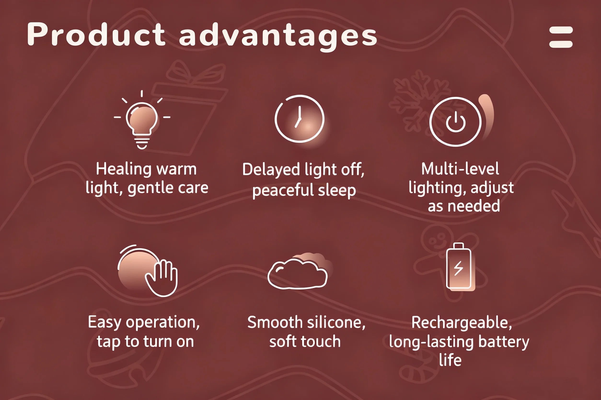 CowLost | product_id-rechargeable-led-snowman-touch-control-holiday-night-light |7