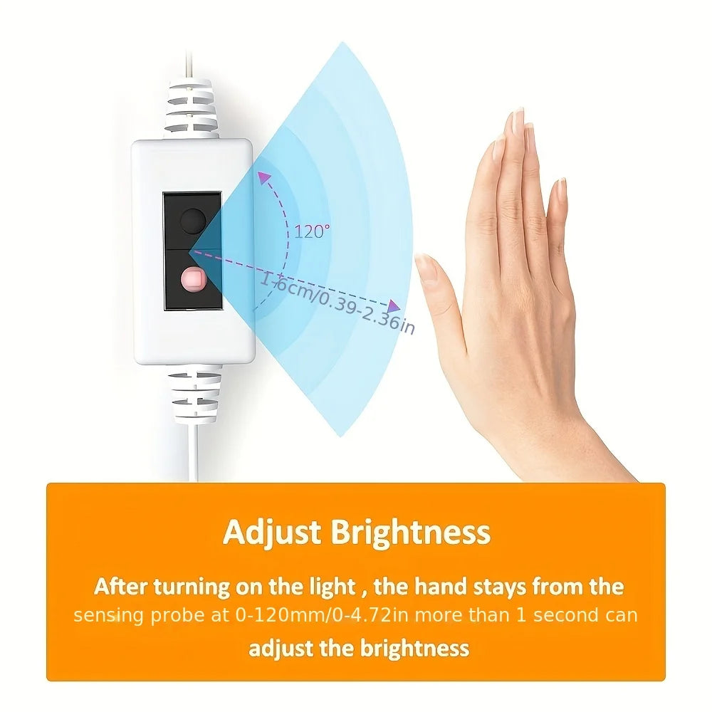 CowLost | night-lights-ambient-lighting-product_id-1m-dc-5v-usb-gesture-sensor-dimmable-60-led-strip-night-light-for-tv-backlight-and-kitchen |9