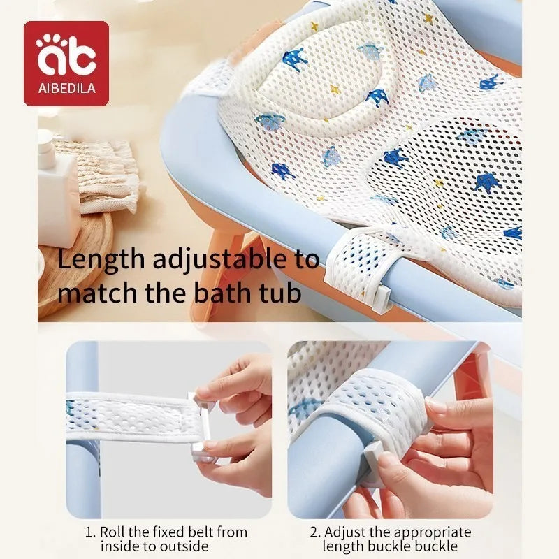 CowLost | newborn-adjustable-bathtub-pillow-seat-cushion-cross-shaped-anti-slip |1